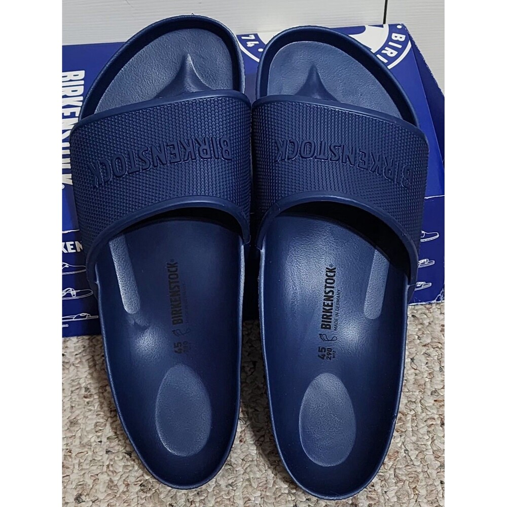 Birkenstock Barbados EVA 45  Men’s Size 12 Navy Slides Sandles Shoes